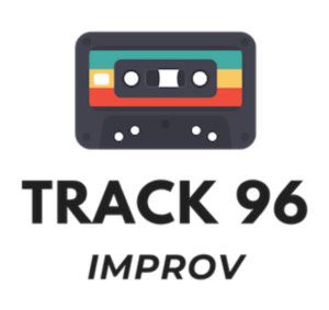 Graphic of a cassette tape with Track 96 improv written underneath